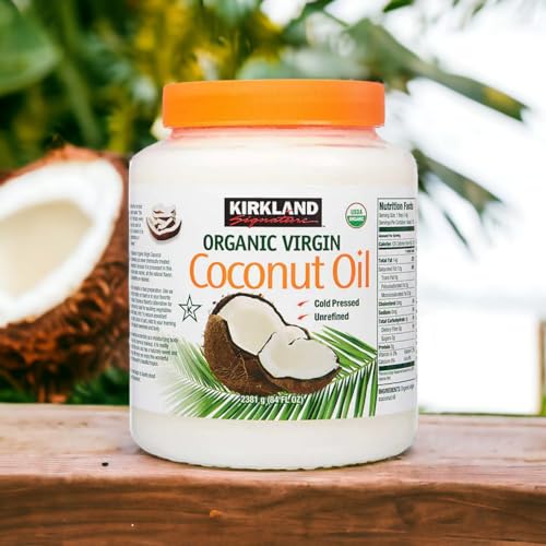 Kirkland Signature, Organic Virgin Coconut Oil, 84 fl oz